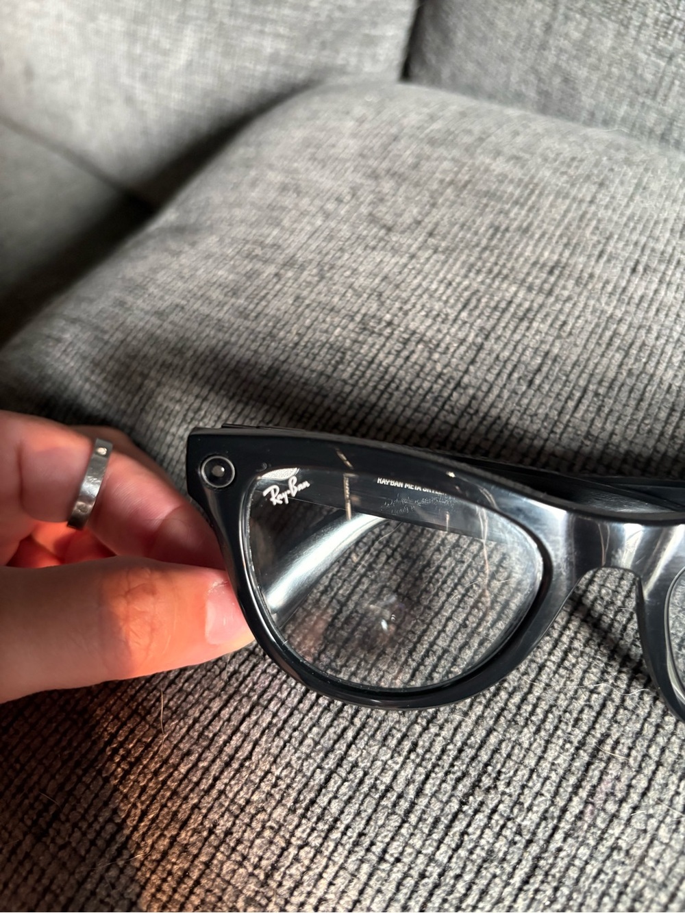 Ray-Ban Meta Skyler Gen 1 RW4010 Smart Glasses Cerulean Blue Transitions® - Picture 2 of 8